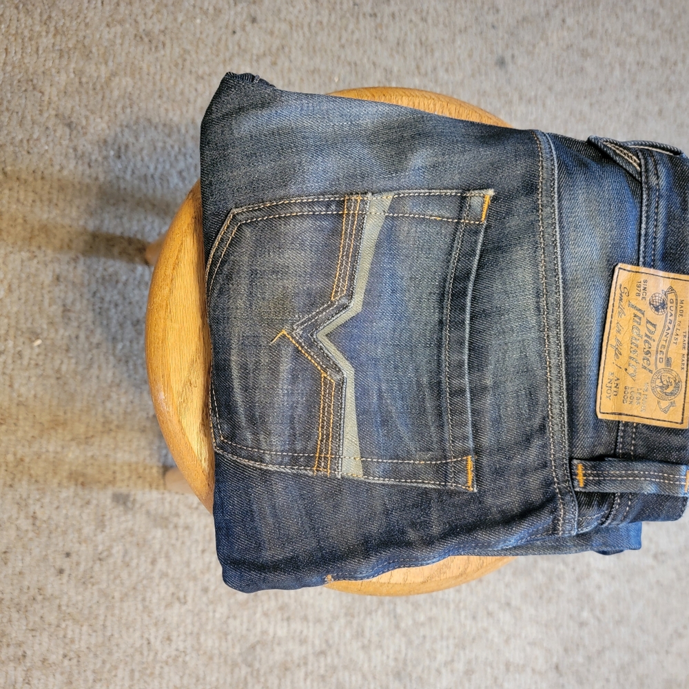 Diesel Dark Blue Skinny Jeans Size 30x30